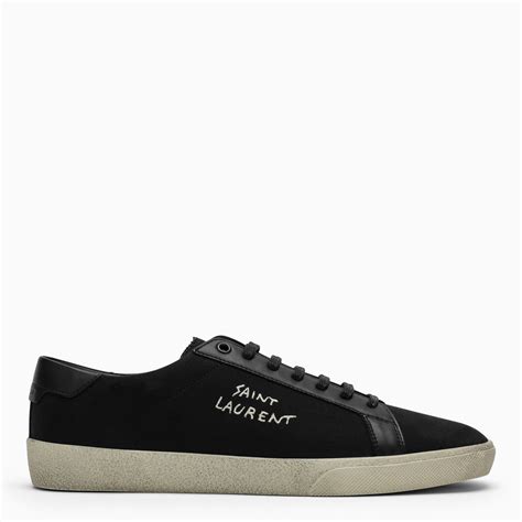 women's black yves saint laurent sneakers